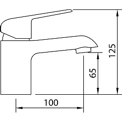 Clever Смеситель для раковины START ELEGANCE 65 C1 99351 – фотография-2